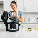 Ninja Foodi 10-in-1 Pressure Cooker and Air Fryer, 6.5-Quart, Stainless Steel Like New