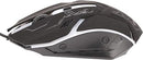 Lvlup Light Up Comfort Grip Gaming Mouse LU737 - Black - Like New