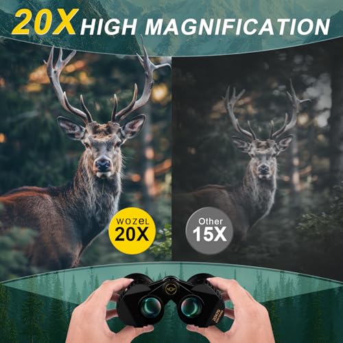 WOZEL 20x70 Binoculars for Adults High Powered - WOZEL HD Bird Binoculars Vuniya - Brand New