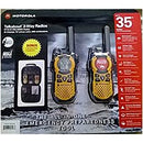 Motorola MT351R 2 Pack Talkabout Weatherproof 2-way Radios Walkie Talkie Like New