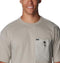 AM5099-027 COLUMBIA MEN'S LANDROAMER POCKET T-SHIRT FLINT GRAY SIZE XL - Brand New