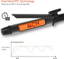 K&K 1 1/4 Inch Curling Iron, 1.25 Inch Hair Curler - Black - Like New