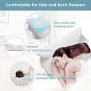 HIMIMI CERVICAL NECK PILLOW PAIN RELIEF SLEEPING CONTOUR FOAM KING WHITE - Brand New