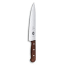 VICTORINOX WOOD 8.5 INCH CHEF'S KNIFE, WOOD HANDLE - BROWN - Like New