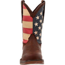 Durango Patriotic Pull-On Western Flag Boot Brown And Union Flag Size 13(D) - Brand New