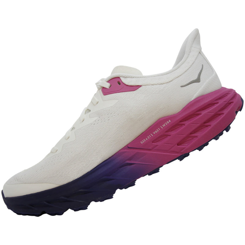 1148810 HOKA M SPEEDGOAT 5 JOHANNES KLAEBO EDITION SIZE 14 - WHITE/PHLOX PINK Like New