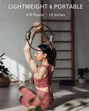 LIONSCOOL PILATES RING SET 14" ANTI-DEFORMATION MAGIC CIRCLE HANDLES MINI BALL - Like New