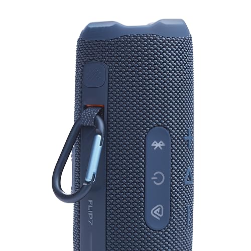 JBL FLIP 7 PORTABLE WATERPROOF AND DROP-PROOF SPEAKER BOLD PRO SOUND - BLUE - Like New