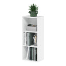 FURINNO LUDER BOOKCASE BOOK STORAGE 3-TIER 11003WH - WHITE - Scratch & Dent