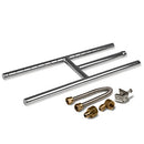 18" x 6" (Natural Gas) Fire Pit and Fireplace H-Burner 304-Series SS - NEW - Brand New