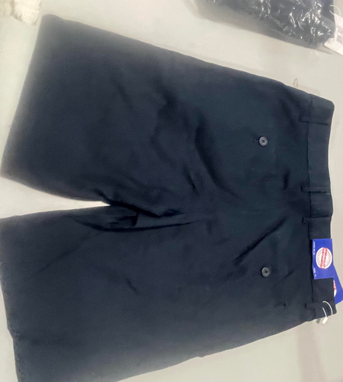 PREMIUM QUALITY APPROVED SCHOOL UNIFORM SHORTS - SIZE: MEN 32 WOMEN 32 - NAVY - Like New