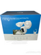 RING FLOODLIGHT CAM AND CHIME PRO HARDWIRED - WHITE - Like New