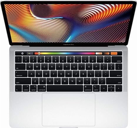 For Parts: Apple MacBook Pro TOUCH BAR 13.3" 2560 x 1600 i5 8GB 256GB SSD-SILVER-KEYBOARD