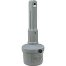 Global Industrial Free Standing Outdoor Cigarette Receptacle Ashtray - Gray - Brand New