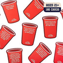 BUZZED WHAT DO YOU MEME? I LOVE COLLEGE - DRINKING GAMES BY BUZZED MEDIUM - RED - Like New