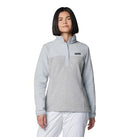 Columbia Women's Benton Springs Half Snap Pull Over II Cirrus Grey Heather Large - Brand New