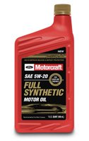 Motorcraft Full Synthetic Motor Oil XO-5W20-QFS 12 Quarts Cae - Brand New