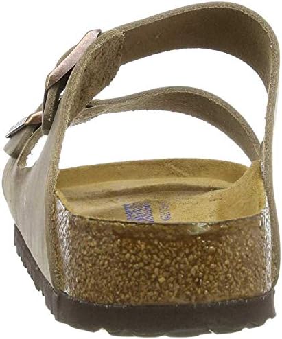 BIRKENSTOCK MEN'S ARIZONA SOFT FOOTBED SANDALS - SIZE: MEN 6 - TOBACCO BROWN - Like New