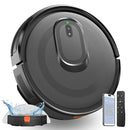 LWBRAZL ROBOT VACUUM AND MOP COMBO 2 IN 1 MOPPING ROBOT VACUUM CLEANER - BLACK - Like New