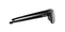 OAKLEY MEN'S OO9262 SLIVER RECTANGULAR SUNGLASSES POLISHED BLACK/BLACK - Like New