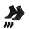 NIKE MEN'S NIKE 3-PACK MAX DRI-FIT CUSHION ANKLE SOCKS SIZE 8-12 - BLACK - Brand New