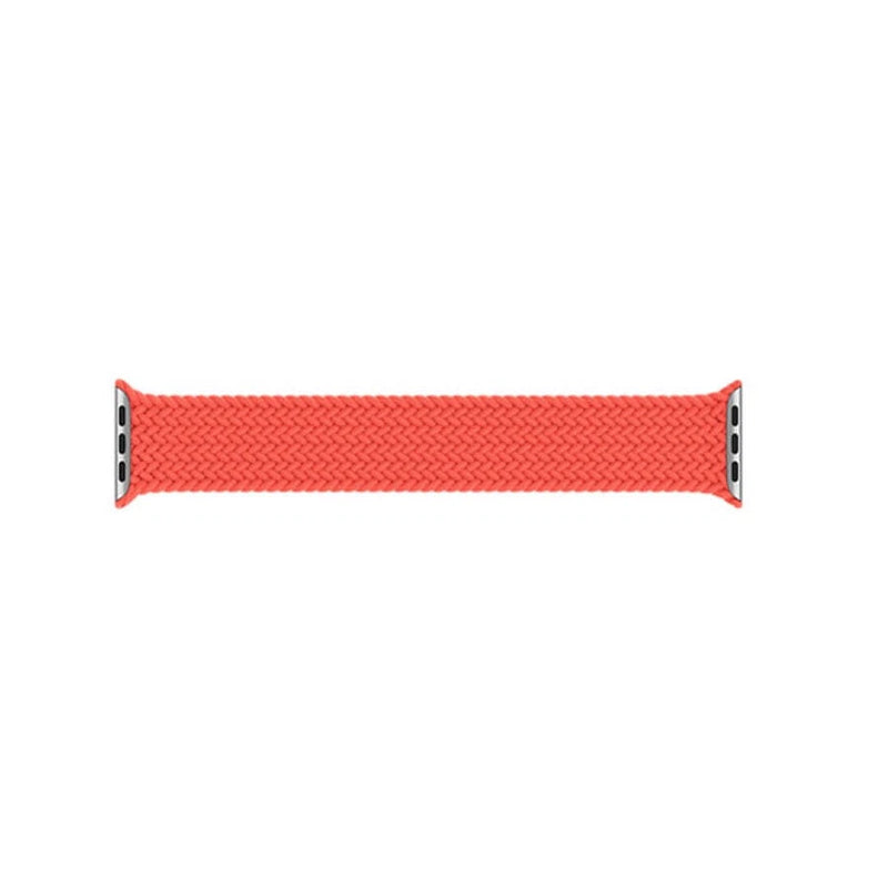 APPLE WATCH BRAIDED SOLO LOOP 40MM - SIZE 8 - ELECTRIC ORANGE - Brand New