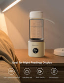 MOMSSY Portable Bottle Warmer Travel Baby Bottle Warmer T5-22A - White - Like New