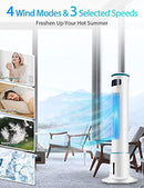 COMFYHOME 2-in-1 43'' Evaporative Air Cooler & Tower Fan w/Cooling Humid Fun - Like New
