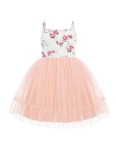 Arshiner Toddler Girls Tulle Dress Rainbow Tutu Birthday Princess - 4-5T - Brand New