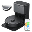Eufy Like-New L60 Hybrid Robot Vacuum with Self Empty Station (Renewed) - Black - Like New