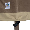 DUCK COVERS ELEGANT WATERPROOF 32 INCH W PATIO CHAIR COVER, SWISS COFFEE - Brand New