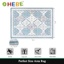 HEBE Washable Area Rug 5x7 Living Room Rug Large Rugs for Bedroom Soft Throw - Brand New