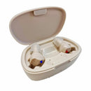 LINNER SATURN CIC RECHARGEABLE OTC HEARING AID, NOISE, F703A - BEIGE - Like New