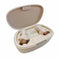 LINNER SATURN CIC RECHARGEABLE OTC HEARING AID, NOISE, F703A - BEIGE - Like New