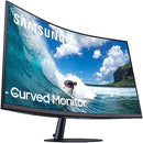 SAMSUNG 32" FHD T55 1000R Curved Monitor 75Hz 1080p LC32T550FDNXZA - BLACK Like New