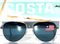 COSTA Del Mar PELI FREEDOM SERIES - 06S4002 - Grey Mirror 580P/Shiny Silver Like New