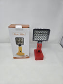 GENERIC CORDLESS LED WORK LIGHT FOR DEWALT 18V20V BATTERY - 1 PACK - RED - Like New
