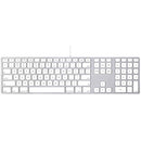 APPLE A1243 USB WIRED ALUMINUM KEYBOARD FOR IMAC - SILVER - Scratch & Dent