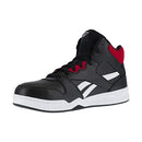 REEBOK WORK BB4500 WORK HIGH TOP SNEAKER - SIZE: MEN 10W - BLACK RED - Like New