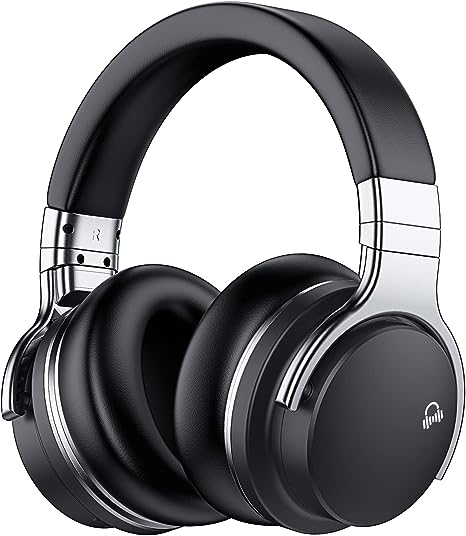 MOVSSOU E7 Active Noise Cancelling Headphones Bluetooth - Scratch & Dent