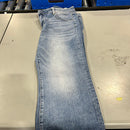 FRECKLED POPPY HIGH RISE STRAIGHT LEG JEANS - SIZE: 13/31 - OCEAN BLUE - Like New