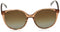 KATE SPADE NEW YORK KIMBERLYN/G/S OVAL SUNGLASSES SAND 56M - BROWN CRYSTAL - Like New