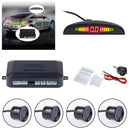 ZONE TECH UNIVERSAL CAR LED PARKING SENSOR 4 SENSORS SYSTEM - BLACK - Like New