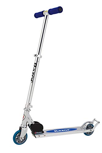 RAZOR AW KICK SCOOTER - WHEELIE BAR LIGHTWEIGHT FOLDABLE ALUMINUM FRAME - BLUE - Like New