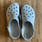 CROCS MEN’S CROCBAND CLOG 11016-01U CROCS SANDALS. - SIZE: MEN 10 - GRAY - Brand New