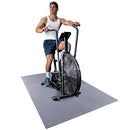 ProsourceFit Exercise Puzzle Mat ½" for Home Gym, 24 SQ FT - 6 Tiles - Black - Brand New