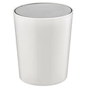 mDesign Round Swing Top Trash Can Wastebasket Container B093TC2Q1W - Stone/Gray - Brand New