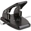 BUSINESS SOURCE HEAVY-DUTY HOLE PUNCH 65626 SMALL 65626-BLACK - BLACK - Like New