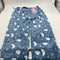 FASHION EXTRA SOFT FLEECE PAJAMAS PANTS - SIZE: WOMEN L/XL - BLUE CLOUDS/STARS - Brand New