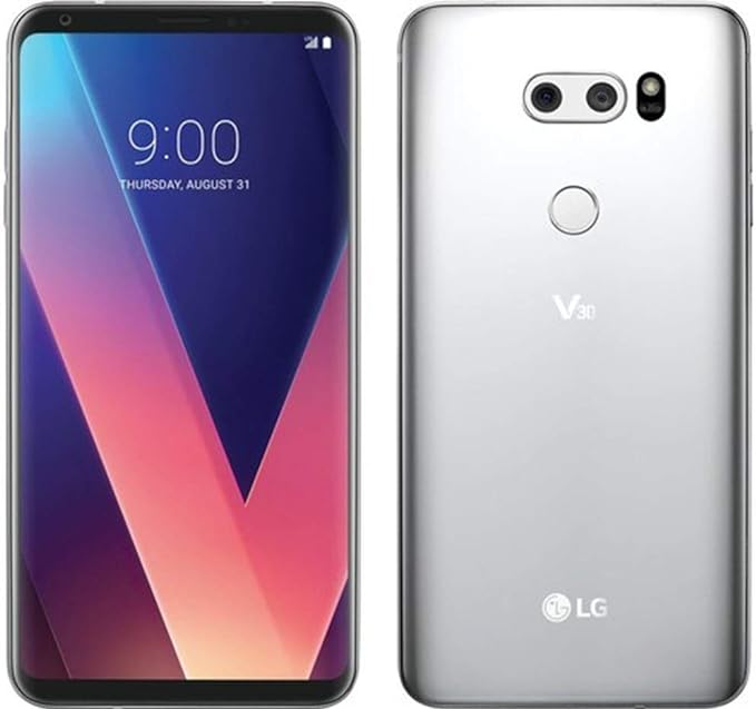 LG V30 64GB Unlocked US998 - SILVER - Like New